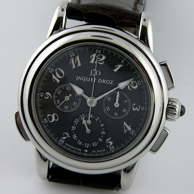 Jaquet Droz Hommage Londres 1774
Chronograph GMT
Steel