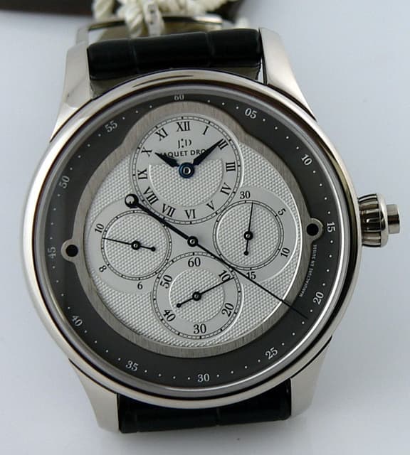 Jaquet Droz Monopoussoir Chronograph Rehaut
WG