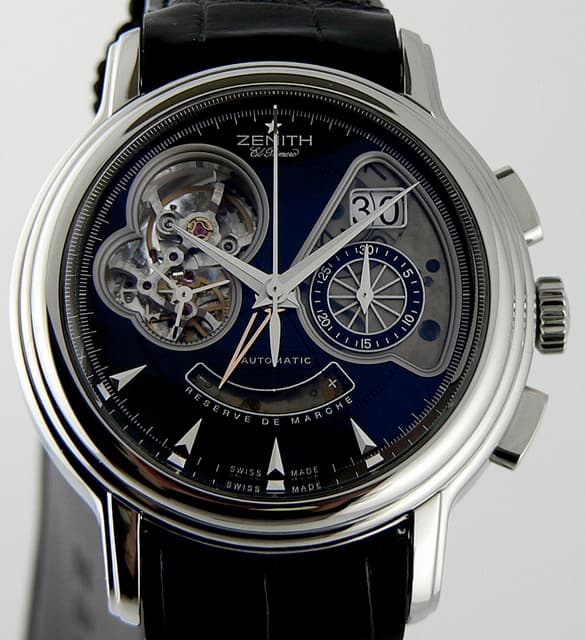 Zenith Chronomaster Open Grande Date
SS/Strap 