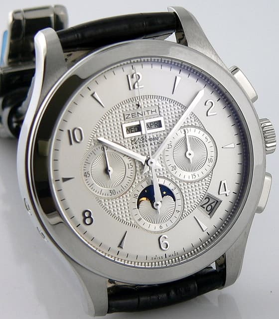 Zenith Class T Moon
El Primero
Silver Dial