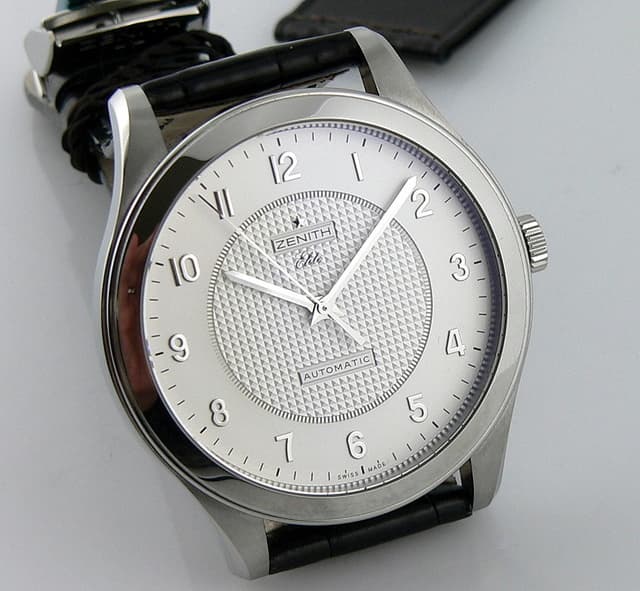 Zenith Grande Class Automatique Elite SS Silver Dial 44MM
