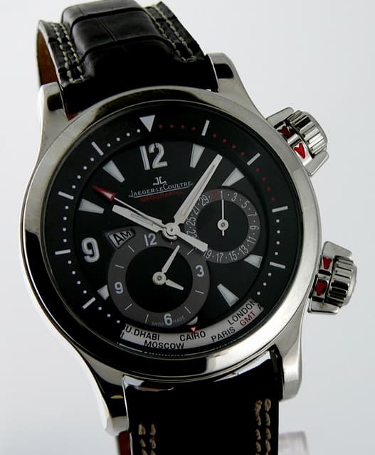 Jaeger LeCoultre Master Compressor Geographic Black
