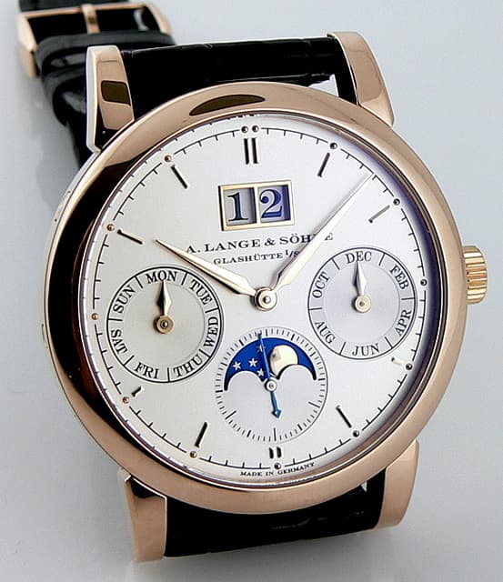 A. Lange and Sohne Saxonia Annual Calendar RG