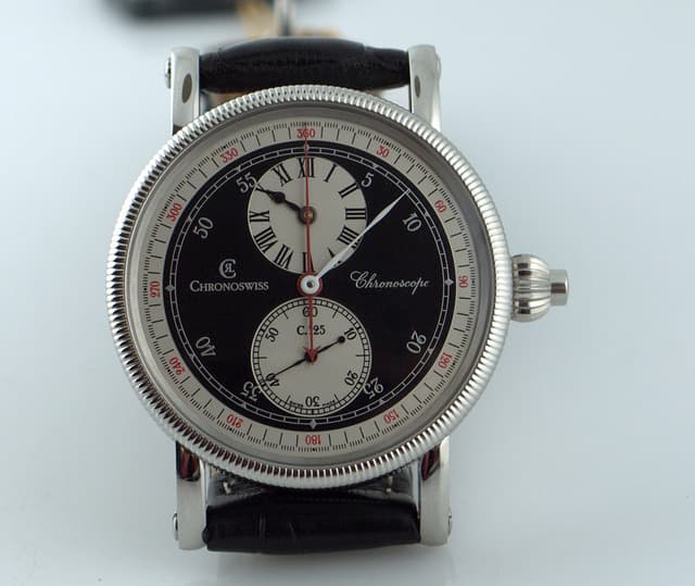 Chronoswiss Chronoscope SS Black Dial