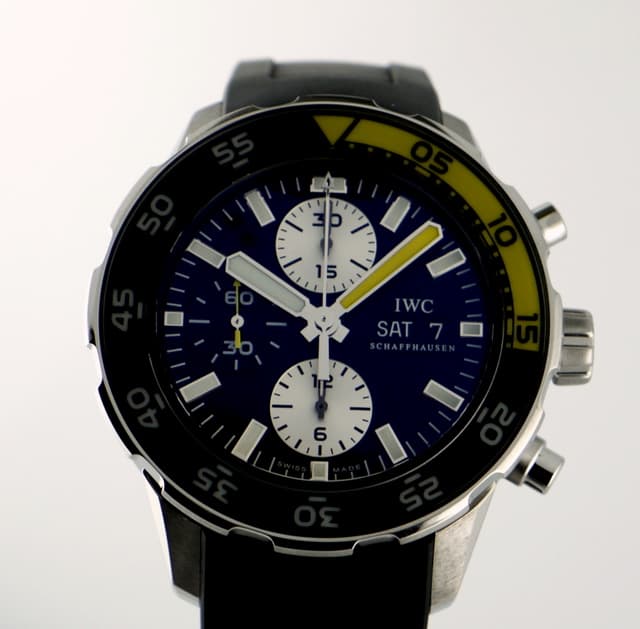 IWC NEW Version Aquatimer Chrono SS/Rubber