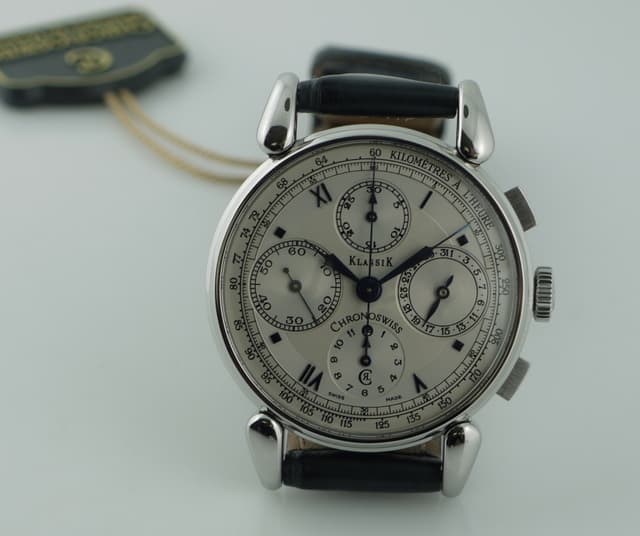 Chronoswiss Klassik Chronograph Silver SS