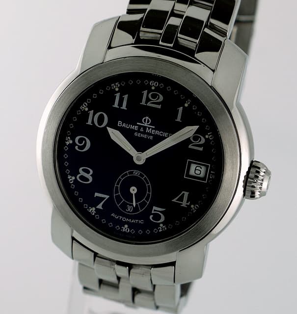 Baume & Mercier Capeland Automatic SS/SS Black Dial