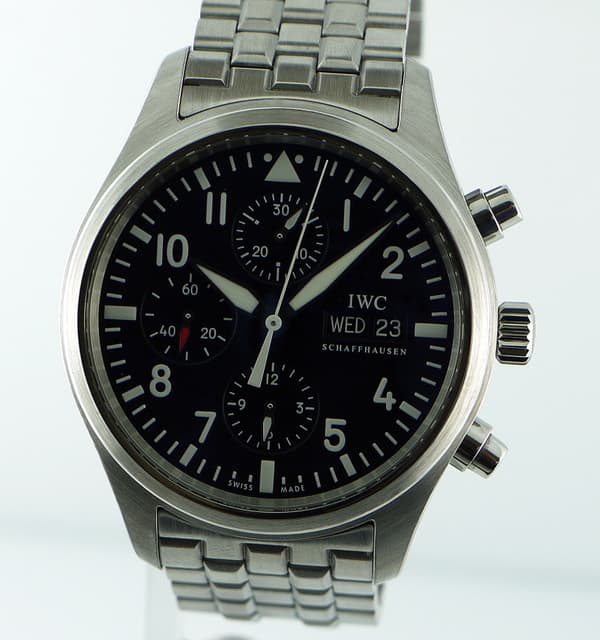 IWC Pilot Chronograph SS/SS