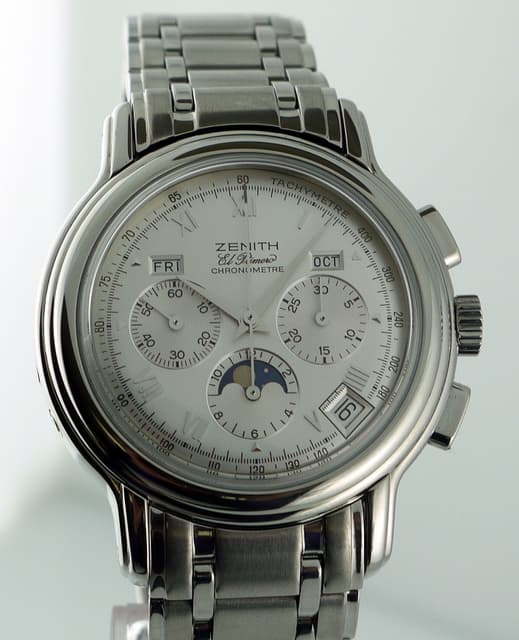 Zenith Chronomaster Moon White Dial
SS/SS

   