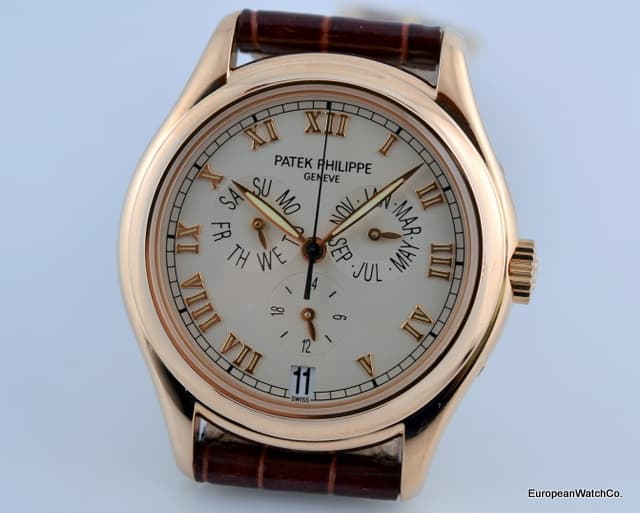 Patek Philippe Annual Calendar Cream Dial 18K Rose Gold 37MM