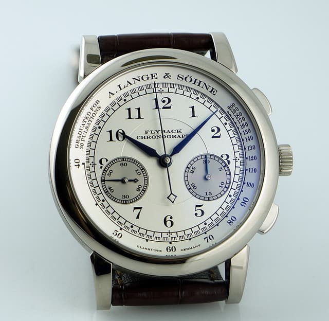 A. Lange and Sohne 1815 WG Chrono
Flyback