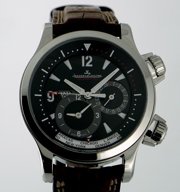 Jaeger LeCoultre Master Compressor Geographic Black
