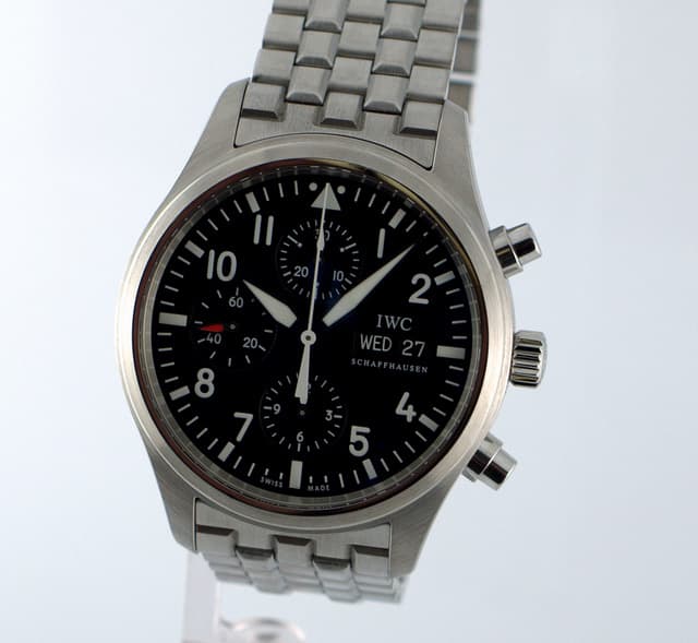 IWC Pilot Chronograph SS/SS