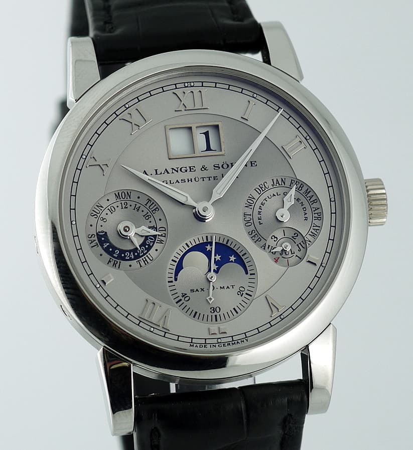 A. Lange and Sohne Langematik Perpetual 
Platinum