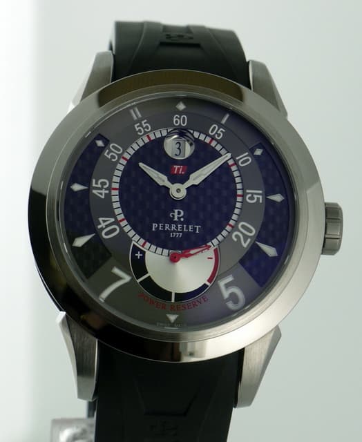 Perrelet Louis-Frederic Titanium / Rubber Power Reserve 43.5MM