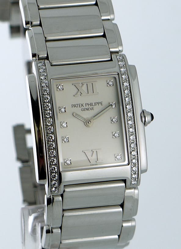 Patek Philippe Twenty-4 4910 SS/SS White