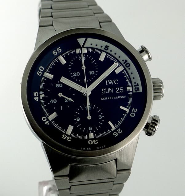 IWC Aquatimer Chronograph SS/SS