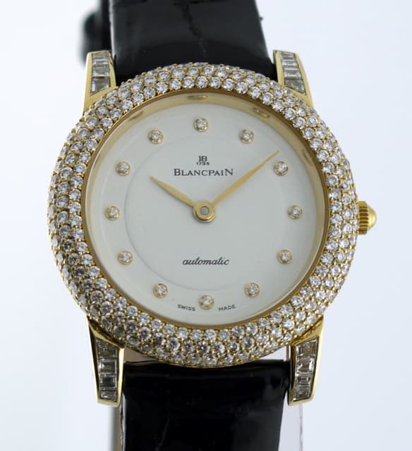 Blancpain Lady's Villeret Diamond Dial and Bezel