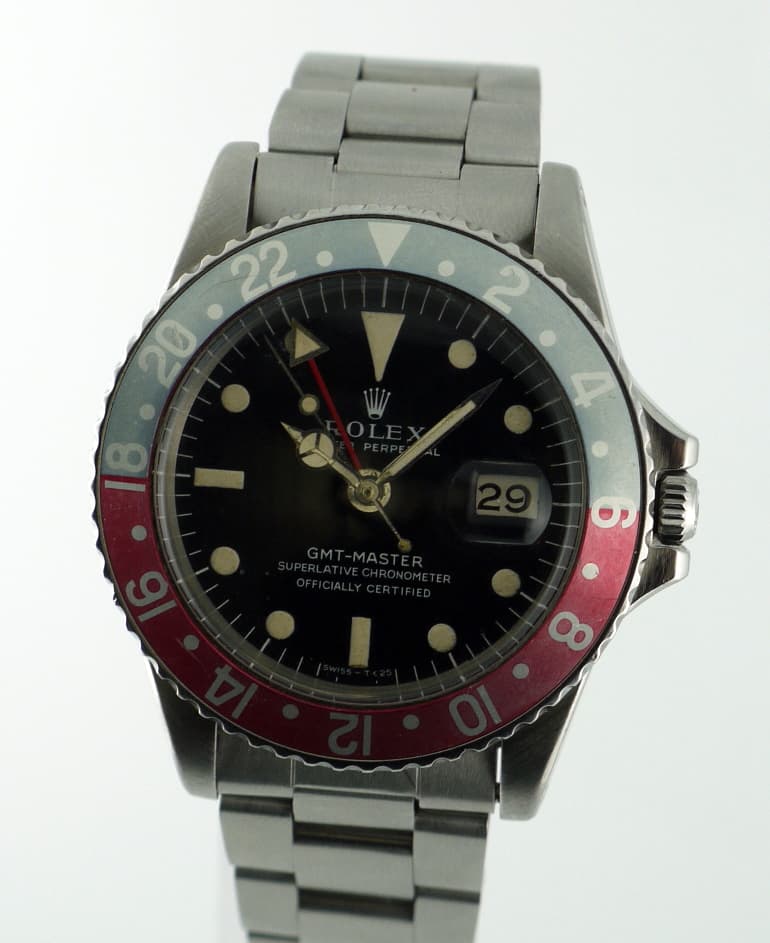 Rolex GMT Master Red Blue 