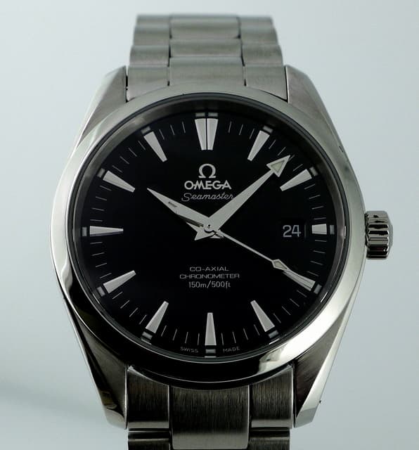 Omega Aqua Terra Railmaster SS Black Dial