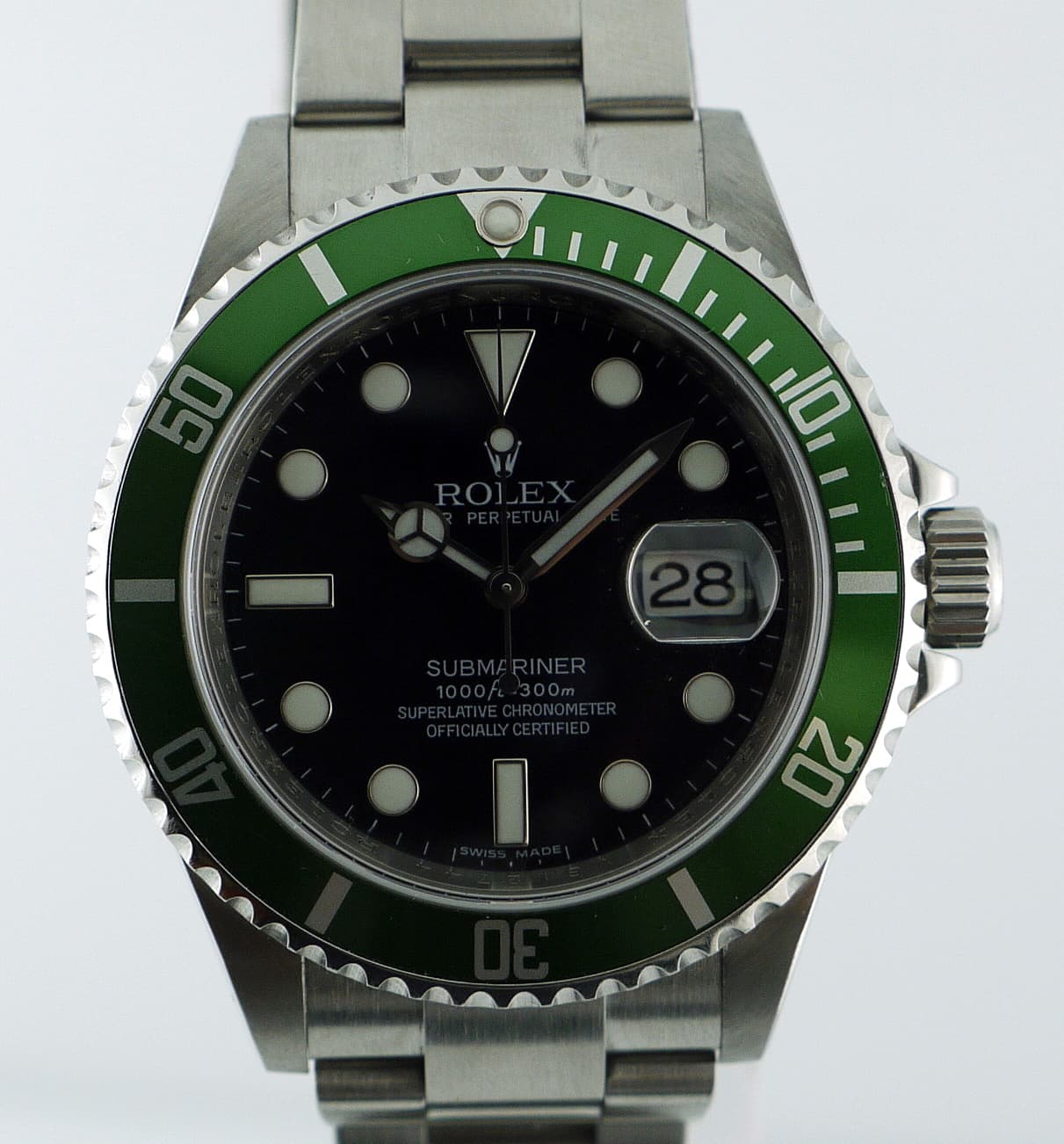 Rolex Submariner 50th Aniversary SS/Green Bezel 