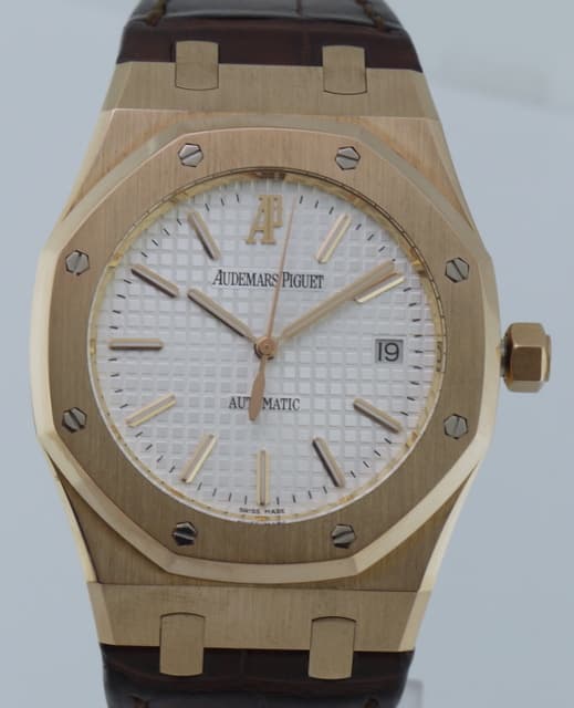 Audemars Piguet Royal Oak Jumbo RG White Dial