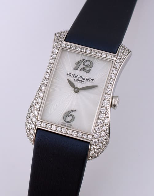 Patek Philippe Ladies Gondolo Serata 18K WG Diamonds 