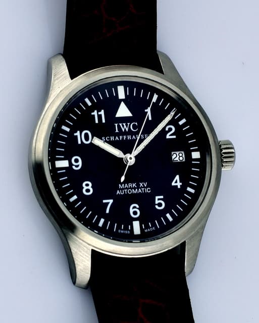 IWC Mark XV SS/Strap Black Dial