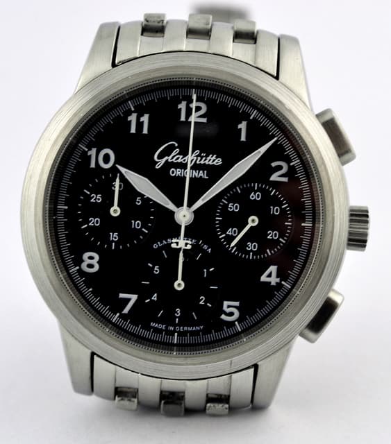 Glashutte Original Navigator Chronograph
SS/SS Black Dial