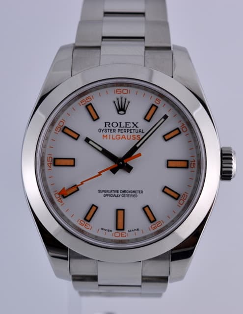 Rolex Milgauss White Dial
SS/SS M Series (2007)