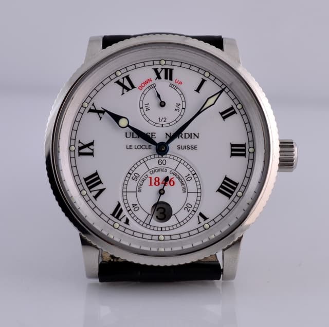 Ulysse Nardin Marine Chronometer 1846 SS/Strap