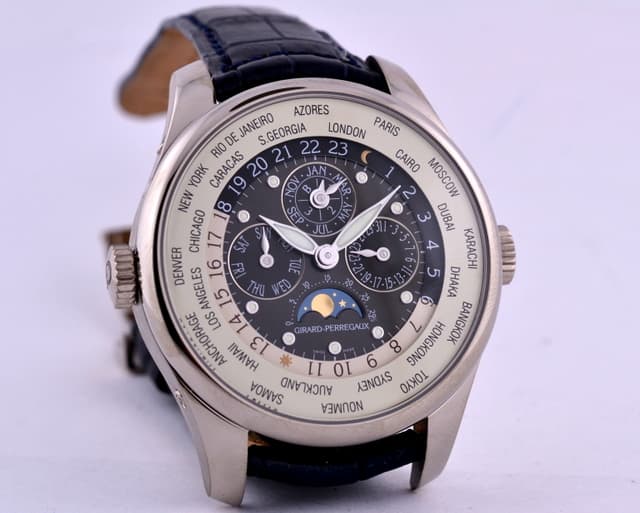 Girard Perregaux WW.TC Perpetual Calendar
18K White Gold 