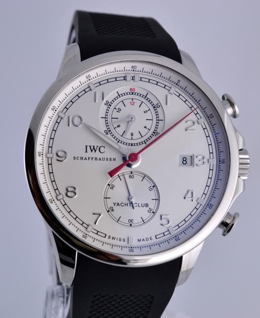 IWC IWC Portuguese Yacht Club Flyback Silver Dial NEW 