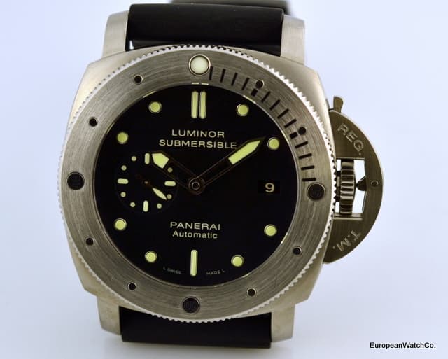 Panerai Luminor 1950 Submersible 3 Day Automatic 47MM Titanium L Series (2009)