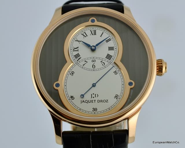 Jaquet Droz Grande Seconde Rose 'Cote De Geneve' Grey Dial