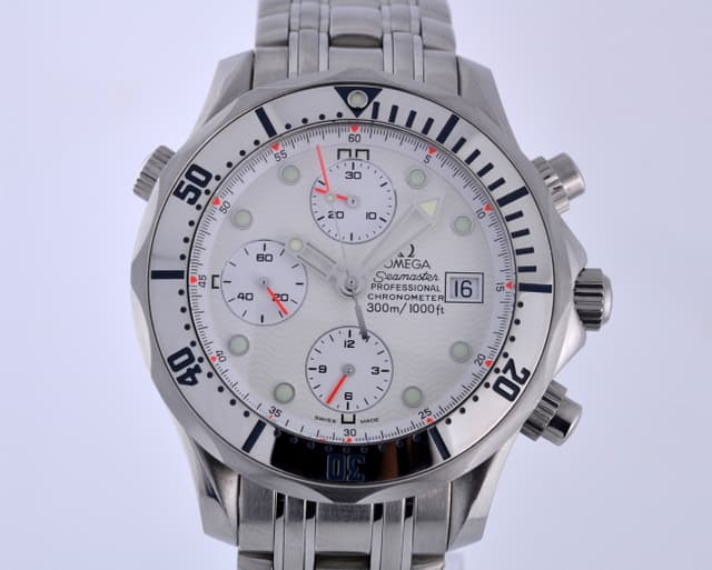 Omega Seamaster Professional Chronograph SS/SS
White Dial
