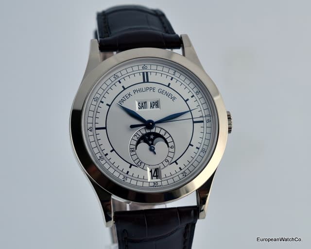 Patek Philippe Annual Calendar 18K WG Sector Dial