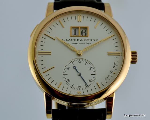 A. Lange and Sohne Langematik Big Date 37MM Rose Gold
