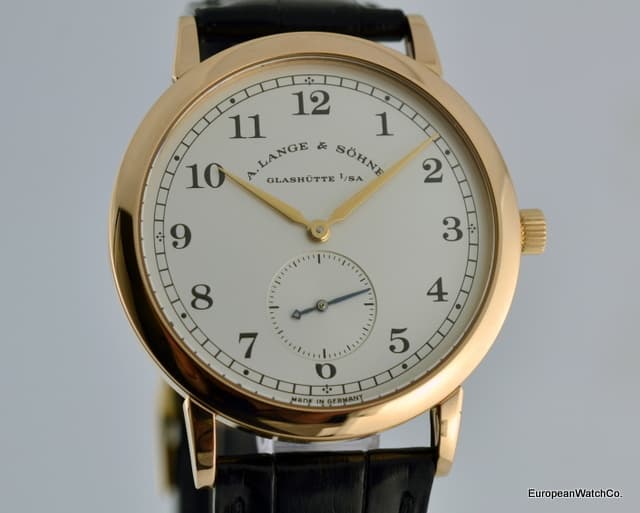 A. Lange and Sohne 1815 18K Rose Gold Silver Dial