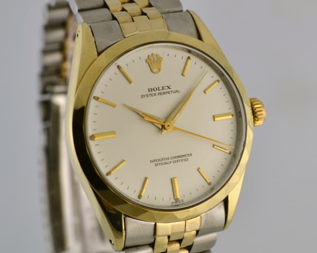 Rolex Faceted Bezel
Gold Capped
