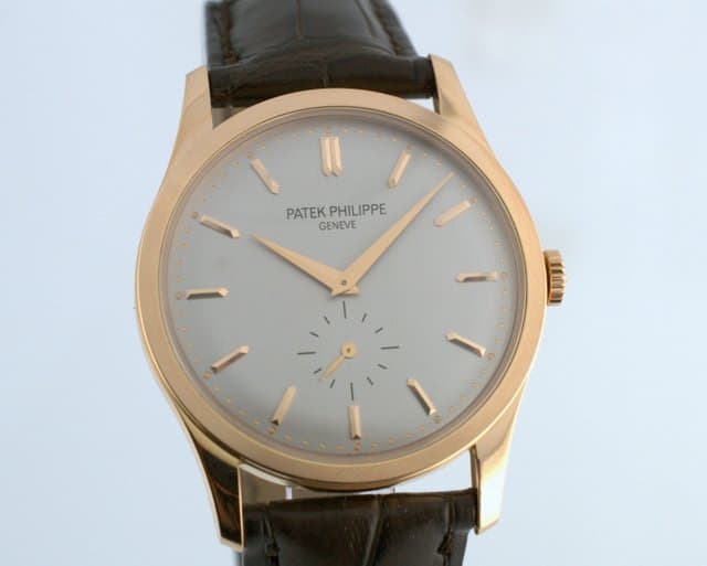 Patek Philippe Calatrava 5196R 18k Rose Gold 37MM