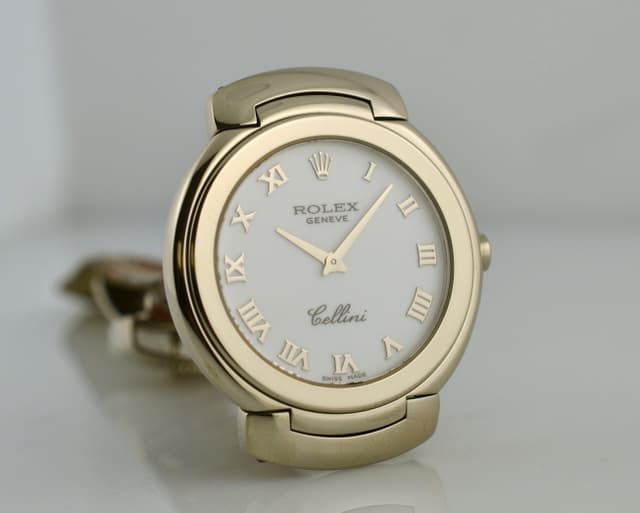 Rolex Cellini 18K WG Quartz Enamel Dial W Series (2006)