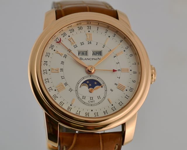 Blancpain Le Brassus Complete Calendar GMT 18K RG