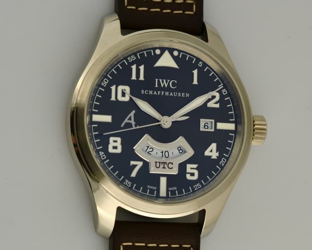 IWC Pilot Saint Exupery UTC 18K White Gold LIMITED NEW