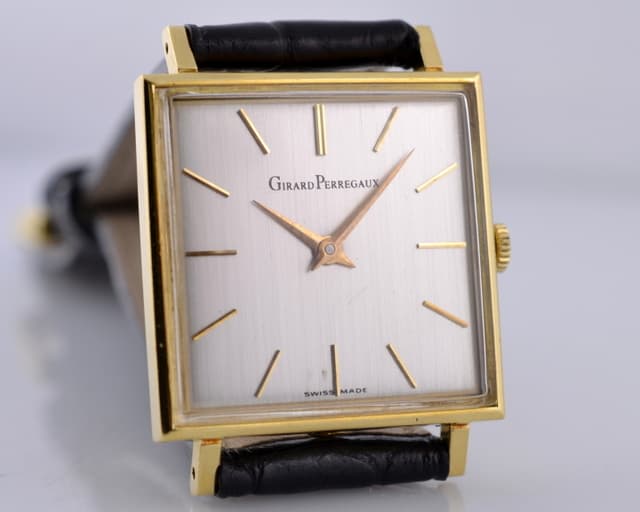 Girard Perregaux Vintage Square 14K Yellow Gold