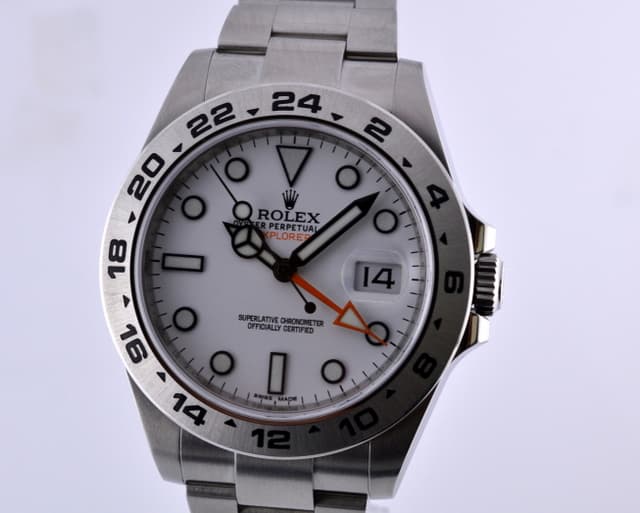 Rolex Explorer II White Dial G Series (2011)