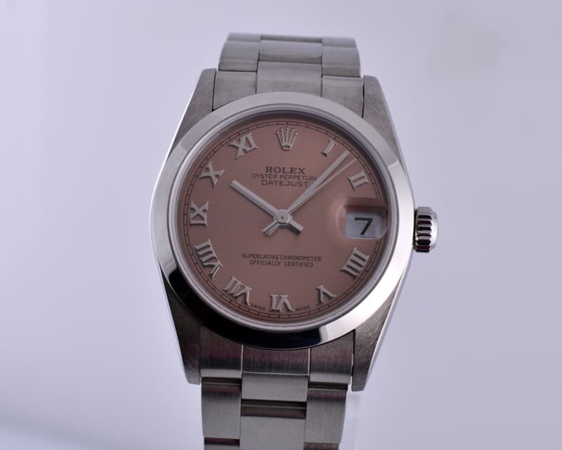 Rolex Datejust Midsize Salmon Dial Roman P Series (2000 1/2)