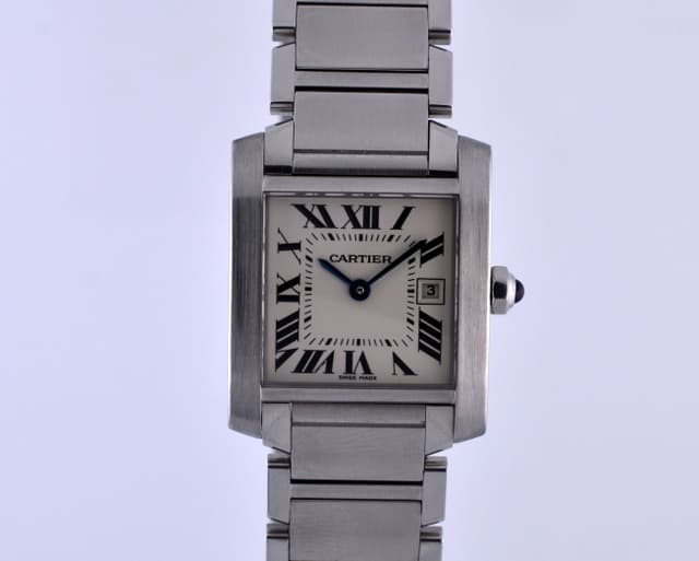 Cartier Tank Francaise Mid-Size SS/SS Quartz 