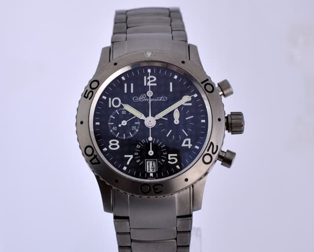 Breguet Type XX Transatlantique Titanium / Titanium Carbon Fibre Dial 