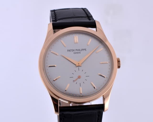Patek Philippe Calatrava 5196R 18k Rose Gold 37MM